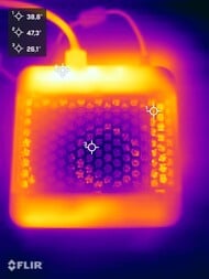 Teste de estresse do Bosgame M4 Neo (lado superior)
