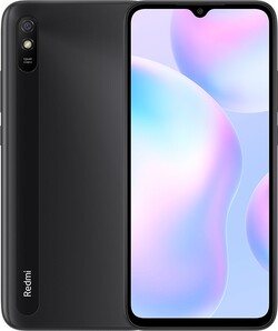 O Redmi 9AT na variante preta