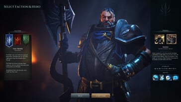 Uma imagem mostrando um herói em *Age of Darkness: Final Stand*.