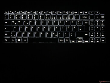 Iluminação do teclado