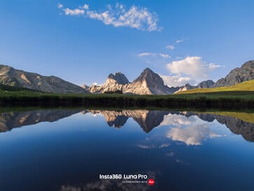 Uma foto de exemplo tirada pela câmera com gimbal