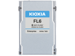 O FL6 SSD da Kioxia visa proporcionar um desempenho superior e preços consideravelmente mais baixos quando comparado com os SSDs Optane da Intel. (Fonte de imagem: Kioxia)