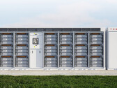 Um sistema de armazenamento de energia Megapack da Tesla. (fonte da imagem: Tesla)