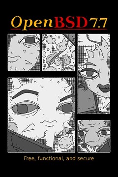 OpenBSD 7.7 já está disponível com várias melhorias (Fonte da imagem: OpenBSD)