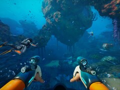 Subnautica 2 contará com jogabilidade cooperativa e os jogadores poderão escolher se querem jogar sozinhos ou com um amigo. (Fonte da imagem: Steam)