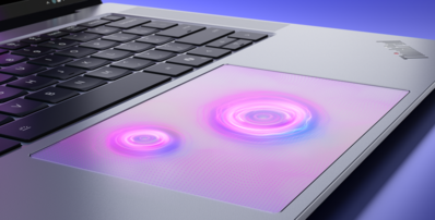 Lenovo ThinkPad X9-15p Aura Edition: Touchpad háptico (fonte da imagem: Lenovo)