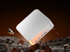 O Geekom A9 Max tem quatro portas USB Type-A frontais, ao contrário de muitos de seus rivais. (Fonte da imagem: Geekom)