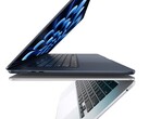 As pontuações vazadas do Geekbench 6 indicam um melhor desempenho da CPU para o MacBook Air com resfriamento passivo, graças à atualização do M3. (Fonte: Apple)