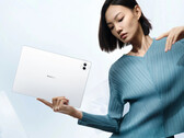 O mais recente tablet da Huawei tem bordas de tela comparativamente finas (Fonte da imagem: Huawei)