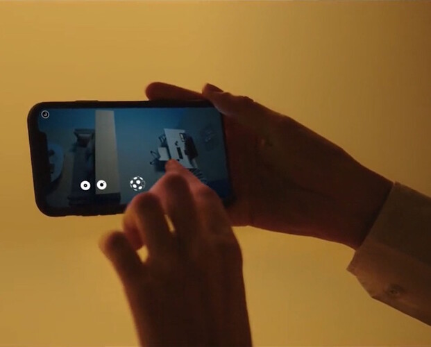 Como uma câmera de segurança (fonte da imagem: captura de tela do vídeo do produto)