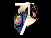O chamado Aifeec Smartwatch Series 7 parece suspeitosamente semelhante a imagens vazadas do relógio da série 7 Apple (Imagem: Aifeec)