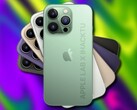 A série Apple do iPhone 14 deverá apresentar opções de cores roxa e verde. (Fonte da imagem: @aaple_lab/Unsplash - editado)