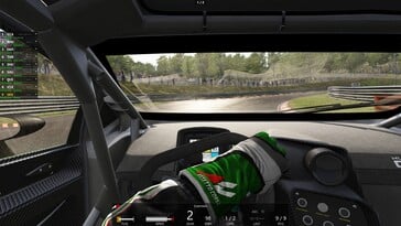 Na imagem: uma captura de tela da jogabilidade do Assetto Corsa.