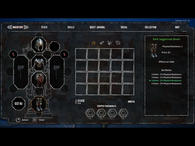 Experimentar equipamentos e pontos de habilidade é uma parte fundamental de BOSS ARENA.