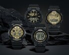 A Casio lançou os novos G-Shocks preto e dourado (foto) nos EUA. (Fonte da imagem: Casio)