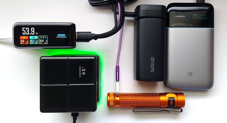 Carregamento de vários dispositivos.