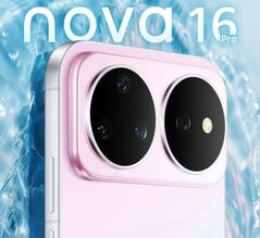 O Huawei Nova 16 Pro será lançado em breve em uma versão “s” para o mercado global.