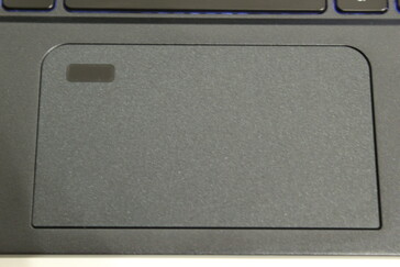 Touchpad com sensor de impressão digital