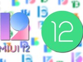 Novos produtos Xiaomi provavelmente virão com MIUI 12.5 enquanto que Android 12 testes continuam. (Fonte da imagem: Xiaomi/Google/variantes conceitos do logotipo MIUI 13 feito em leque - editado)