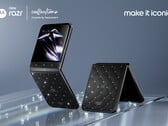 O Razr 70 da Motorola foi decorado com cristais Swarovski
