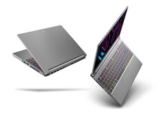 notebook de 14 polegadas de médio alcance com gráficos Intel Raptor Lake-H e RTX 4000. (Fonte da imagem: Acer)