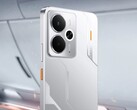 O Realme 14 5G apresenta um design inspirado na meca com detalhes em laranja. (Fonte da imagem: Realme)