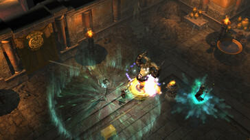 Na foto: Uma captura de tela de jogo do Titan Quest Anniversary Edition.