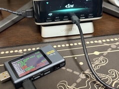 Instantâneo do teste do USB-C4