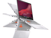 A ASUS alega que o Chromebook Vibe CX34 Flip é certificado pela MIL-STD-810. (Fonte de imagem: ASUS)