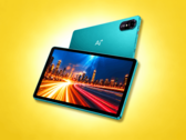 O Ai+ LapTab é apresentado em seu formato de tablet, com uma câmera traseira e uma tela grande