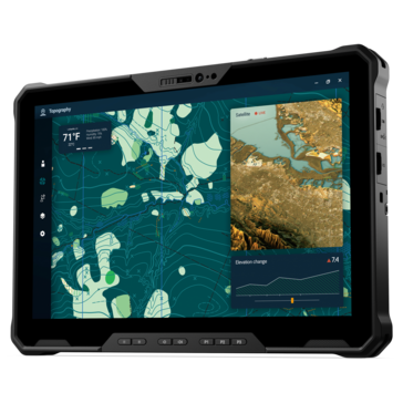 O Dell Pro Rugged 12 (frente). (Fonte da imagem: Dell)