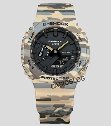 G-Shock GA-2100CM-5A (Fonte da imagem: Casioblog)