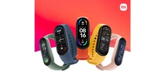 A Mi Band 6. (Fonte: Xiaomi)