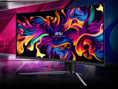 O MPG 341CQPX não apresenta um painel QD-OLED Gen 2.5, como sugeriam as informações de pré-lançamento. (Fonte da imagem: MSI)