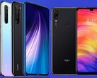 A Redmi Nota 8 e a Redmi Nota 7 foram lançadas em 2019. (Fonte da imagem: Xiaomi - editado)