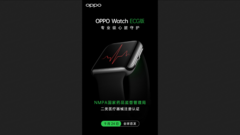OPPO Watch: em breve com ECG. (Fonte: Weibo)