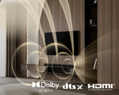 O H7 agora suporta DTS:X juntamente com Dolby Atmos, uma mudança que a LG atribui a pedidos de entusiastas de home theater.