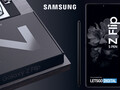 O Galaxy Z Flip 3 parece que contará com suporte S-Pen. (Imagem: LetsGoDigital)
