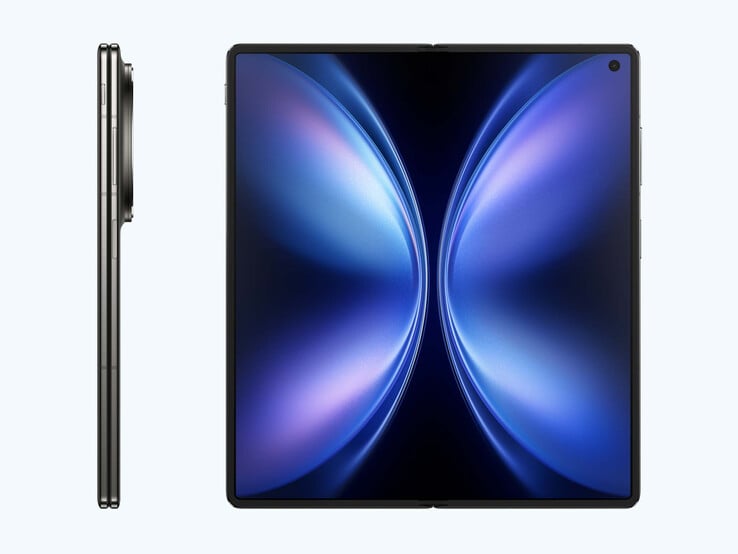 O Vivo X Fold5 pesa oficialmente 217 g e tem 9,2 mm de espessura quando dobrado. (Fonte da imagem: Vivo)