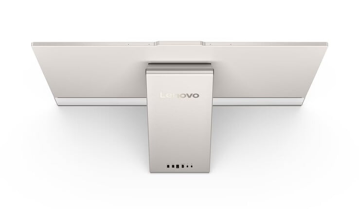 O novo Yoga AIO de 32 polegadas da Lenovo apresenta quatro alto-falantes integrados, totalizando 16 W.