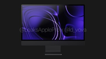 2021 iMac Pro. (Fonte de renderização feita pelo ventilador: @ld_vova)