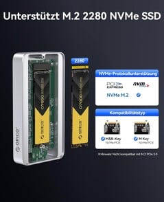 M-Key; M/B-Key, mas sem PCIe 5