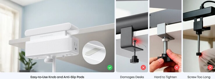 Anker Nano Power Strip (10 em 1, 70 W, grampo)