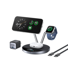 A Anker mostrou vários periféricos de carregamento na IFA 2025 (fonte da imagem: Anker)