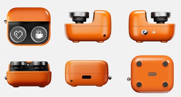 O Boox Tappy em Citrus pode ser adquirido por 50% menos quando comprado com o leitor eletrônico Go 6 (Gen II).