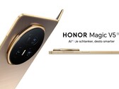 O Honor Magic V5 será lançado em Hong Kong no próximo mês. (Fonte da imagem: Honor)