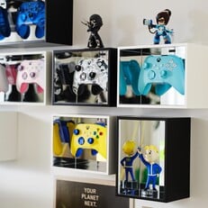 Caixa de exposição YXSTABY da Ikea