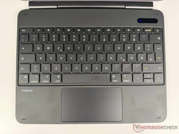 Teclado com teclas de função na fileira superior