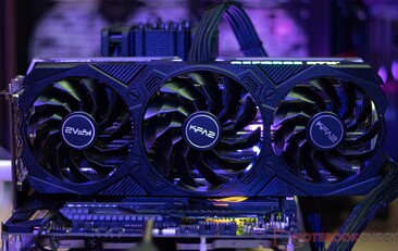 KFA2 GeForce RTX 4070 Ti EX Gamer na medição do nível de ruído