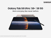 A série Galaxy Tab S8. (Fonte: Samsung)
